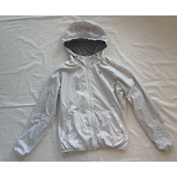 Ralph Lauren Reversible Grey White Zip Up Sporty Jacket - Picture 3 of 4